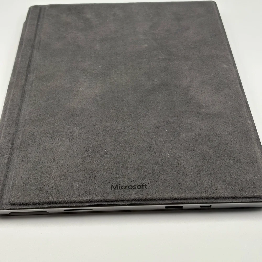 Microsoft Silver Tablet-Laptop with Black Detachable Keyboard